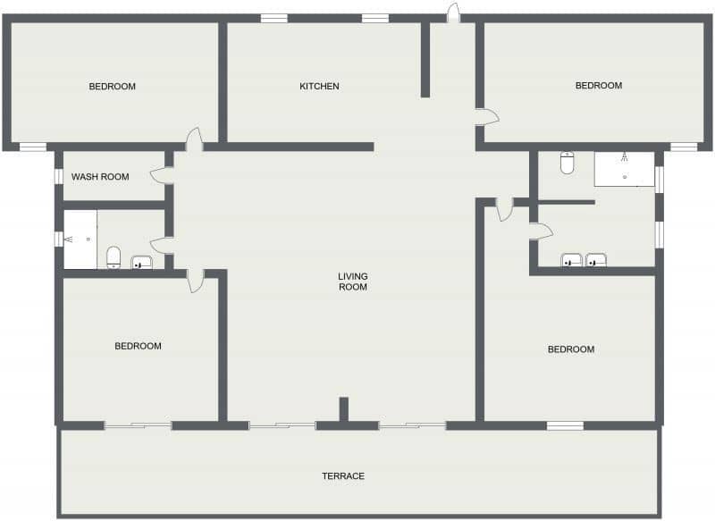 4 makuuhuone Huoneisto myytävänä paikassa Orihuela Costa - 470 000 € (Ref: 10034134)