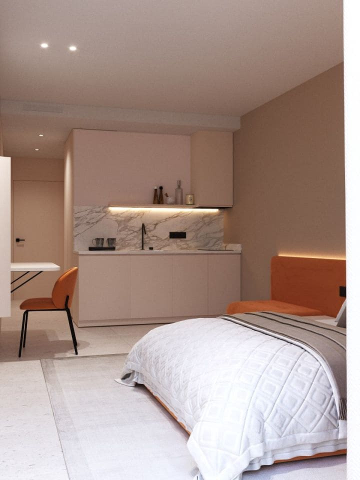 Huoneisto myytävänä paikassa Finestrat mukana uima-altaan - 184 000 € (Ref: 10038448)