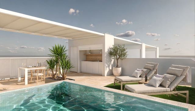 Chalet de 3 habitaciones en Pilar de la Horadada ciudad, Pilar de la Horadada en venta con piscina - 345.000 € (Ref: 10053997)