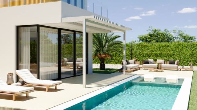 3 makuuhuone Huvila myytävänä paikassa Balcón de Finestrat - Terra Marina, Finestrat mukana uima-altaan - 890 000 € (Ref: 10068641)