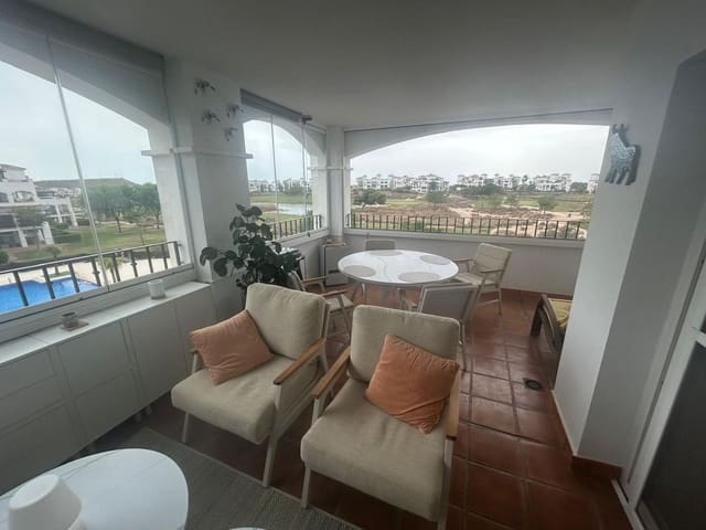 2 soveværelse Lejlighed til salg i Hacienda Riquelme Golf, Murcia by med swimmingpool - € 189.500 (Ref: 10068969)
