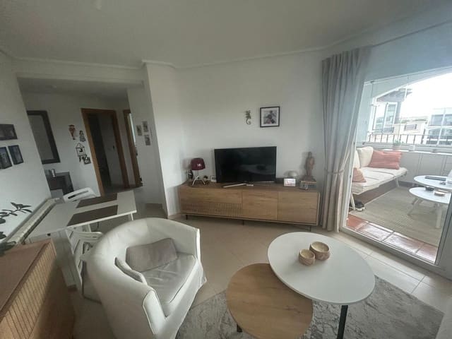 2 soveværelse Lejlighed til salg i Hacienda Riquelme Golf, Murcia by med swimmingpool - € 189.500 (Ref: 10068969)