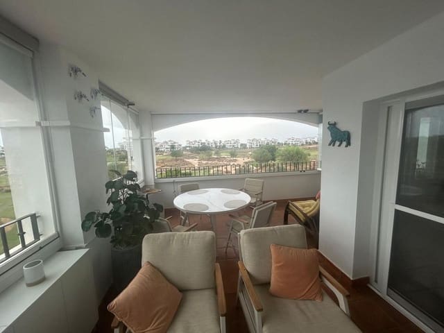 2 soveværelse Lejlighed til salg i Hacienda Riquelme Golf, Murcia by med swimmingpool - € 189.500 (Ref: 10068969)