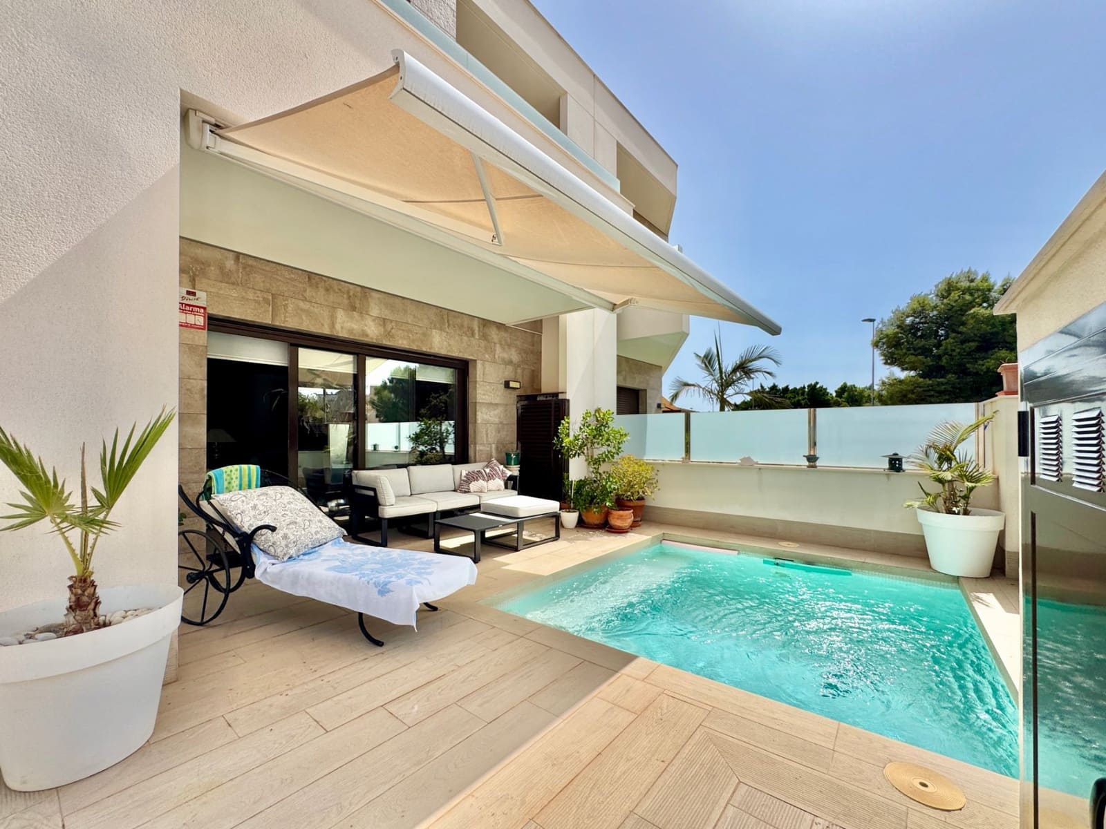 3 chambre Maison de Ville à vendre à San Pedro del Pinatar avec piscine garage - 420 000 € (Ref: 10069633)