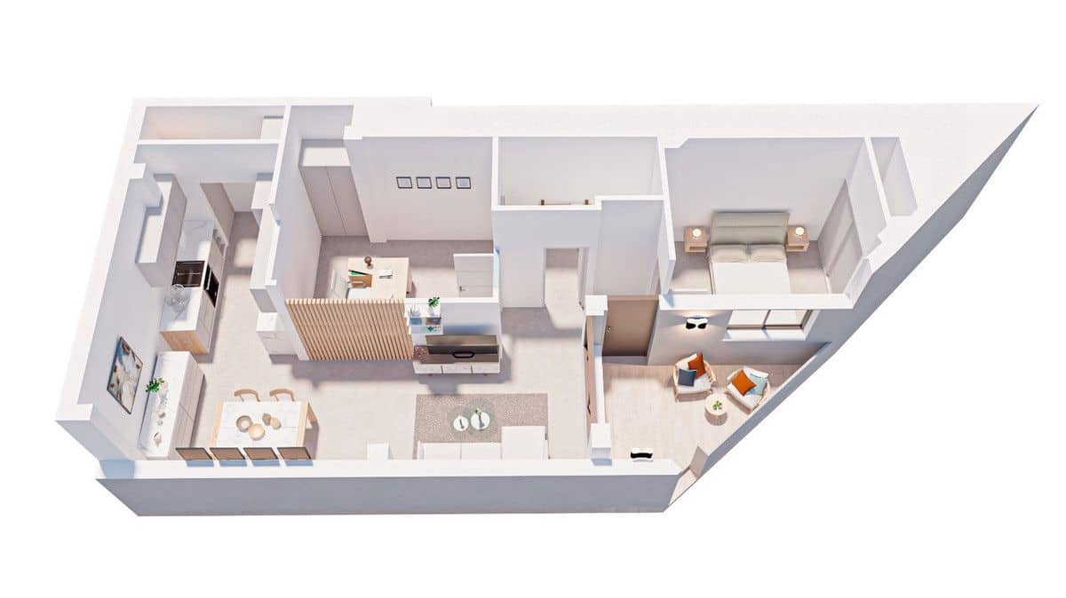 Apartamento de 2 habitaciones en Pilar de la Horadada en venta - 149.900 € (Ref: 10077957)