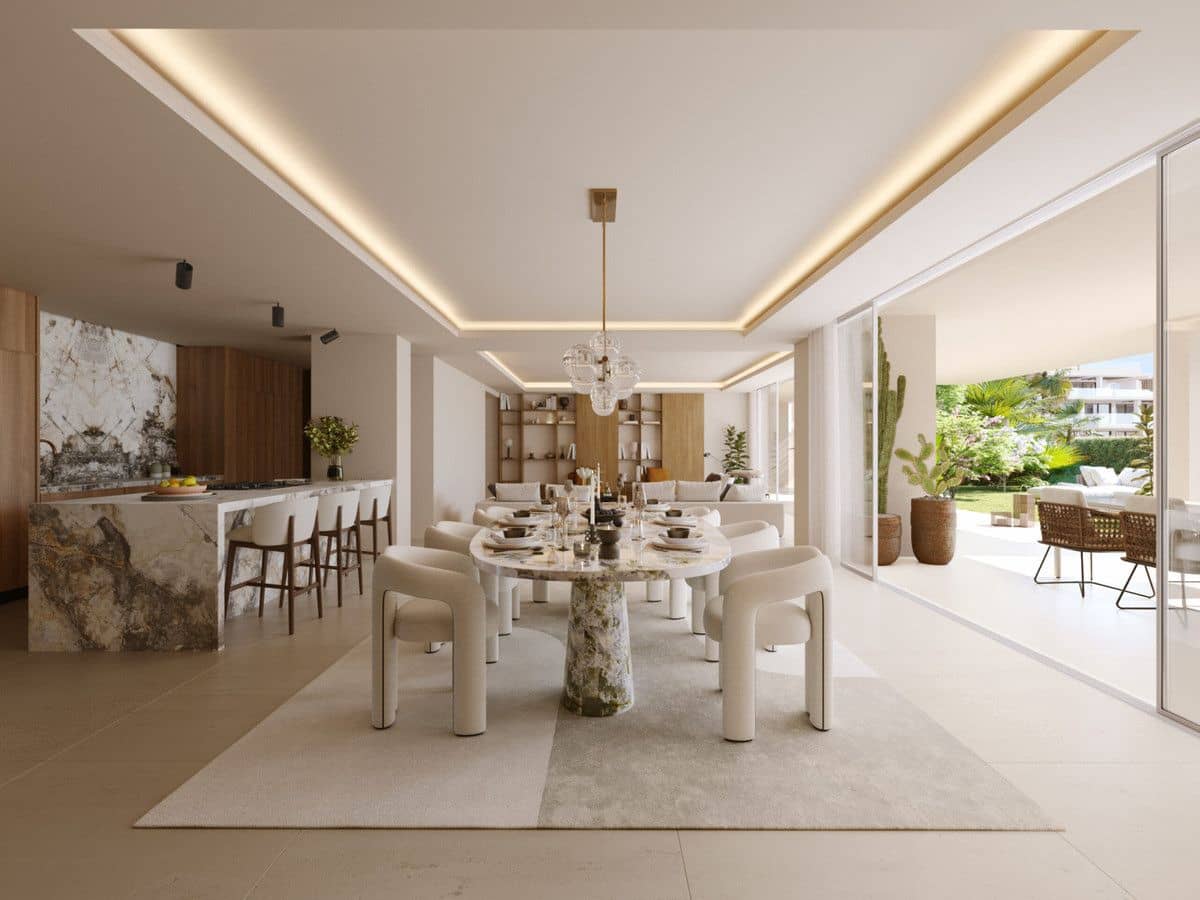 Apartamento de 4 habitaciones en Marbella en venta con piscina - 5.350.000 € (Ref: 10089309)