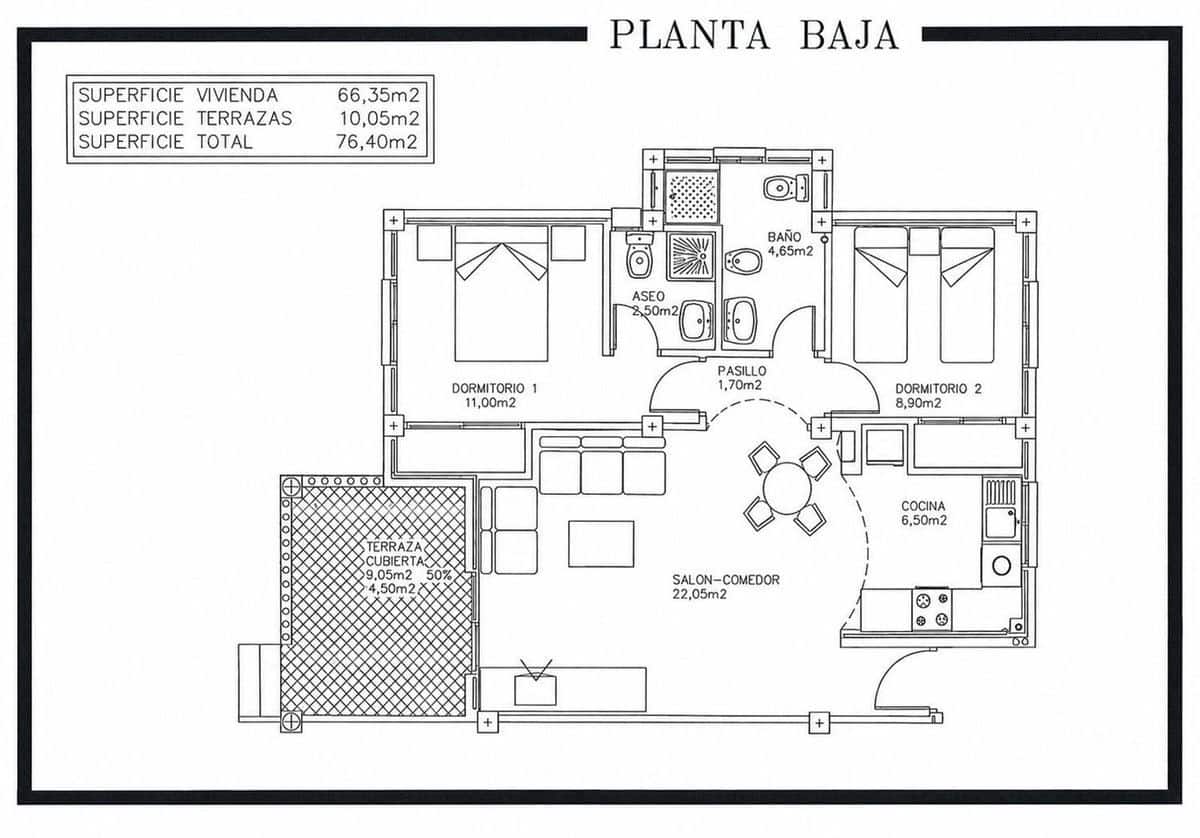 2 soverom Leilighet til salgs i Torrevieja - € 225 000 (Ref: 10091646)