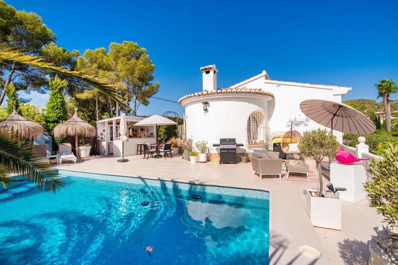 2 sovrum Villa till salu i Benissa med pool garage - 579 000 € (Ref: 10092929)