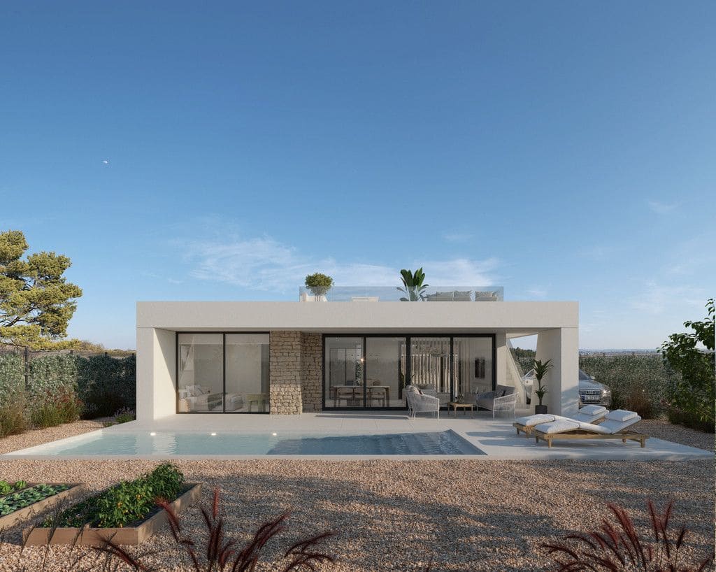 Chalet de 3 habitaciones en Hacienda del Alamo en venta con piscina - 395.000 € (Ref: 10093545)