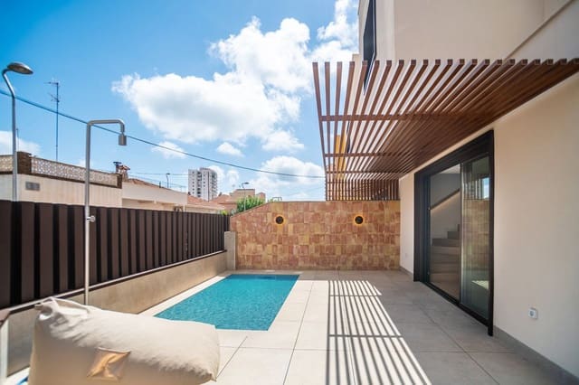 Pareado de 3 habitaciones en Santiago de la Ribera, San Javier en venta - 519.000 € (Ref: 10109955)