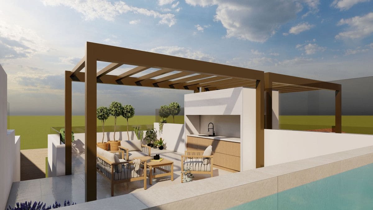 2 sovrum Bungalow till salu i San Pedro del Pinatar med pool - 289 000 € (Ref: 10110078)