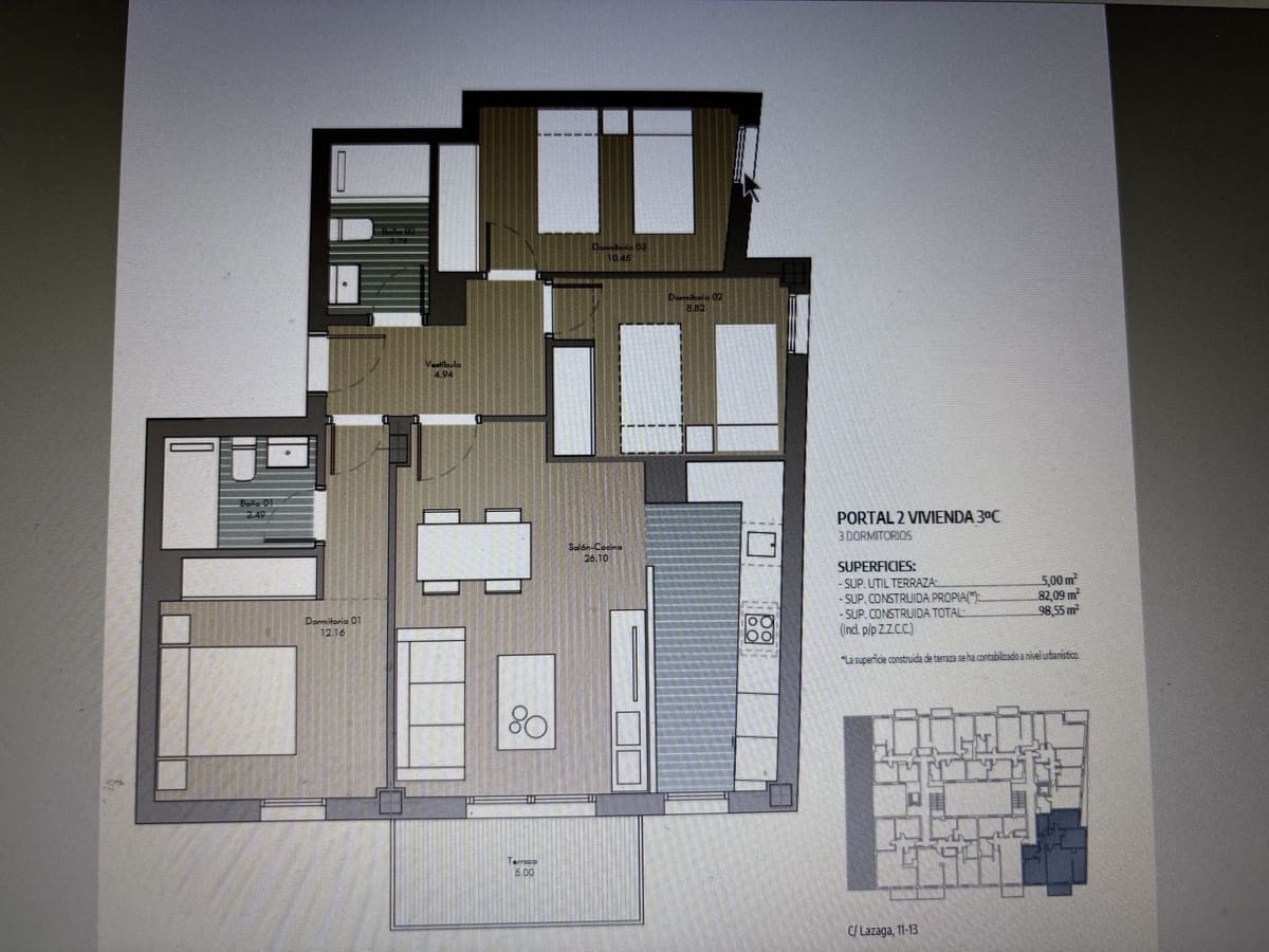 3 sypialnia Apartament na sprzedaż w Estepona z basenem garażem - 485 000 € (Ref: 10122142)