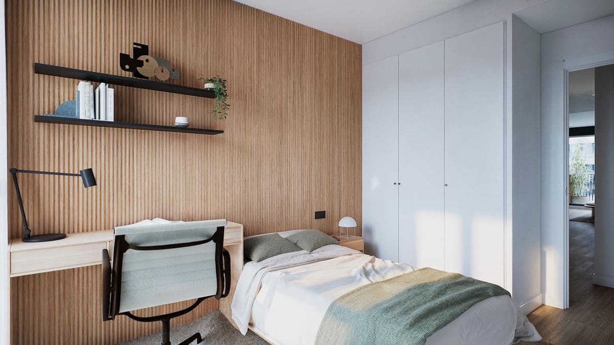 2 soveværelse Lejlighed til salg i Malaga by med swimmingpool garage - € 450.450 (Ref: 10122447)