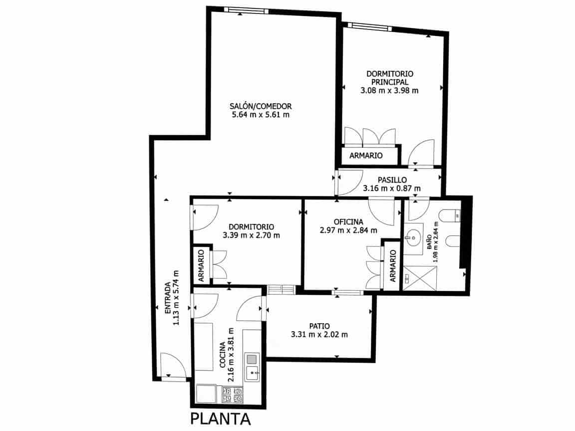 3 camera da letto Appartamento in vendita in Rincon de la Victoria con garage - 349.000 € (Rif: 10122651)