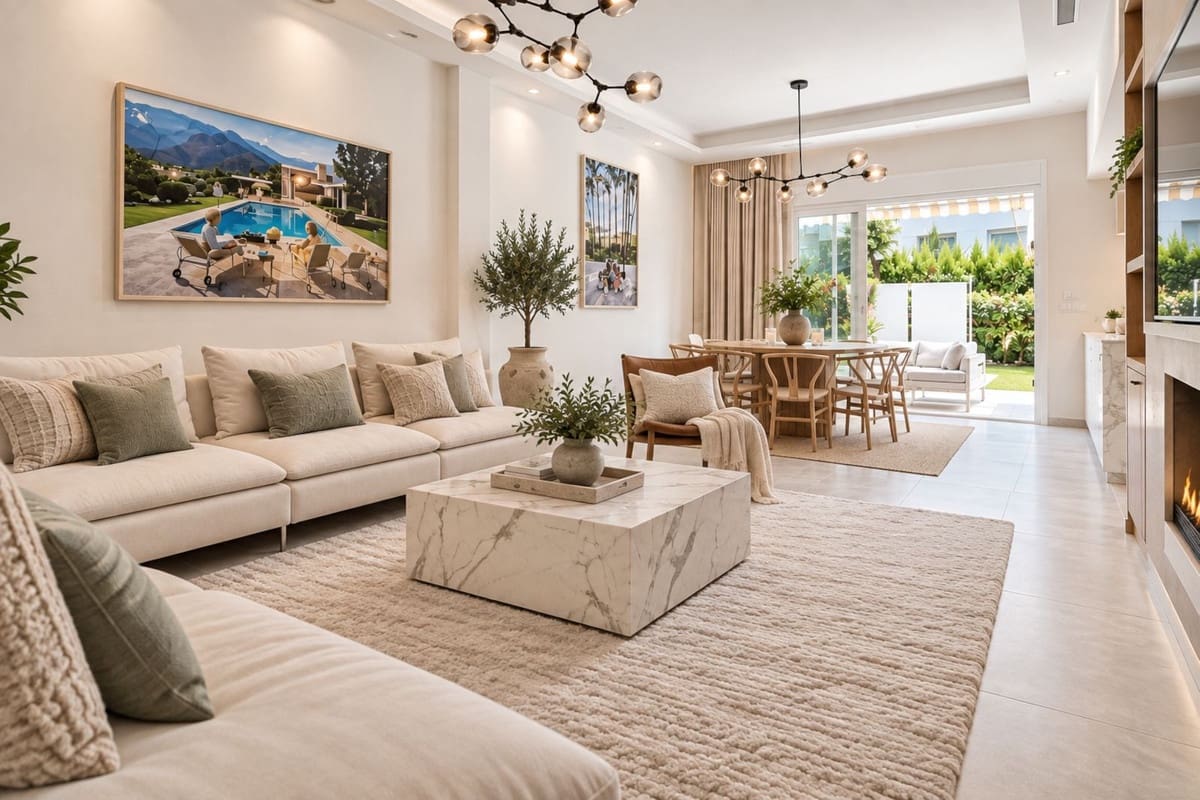 4 sypialnia Apartament na sprzedaż w Marbella z basenem garażem - 1 695 000 € (Ref: 10125617)