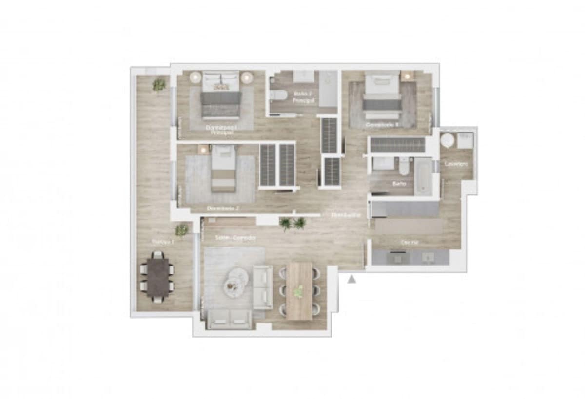 Apartamento de 3 habitaciones en Nueva Andalucia en venta con piscina garaje - 645.000 € (Ref: 10128404)