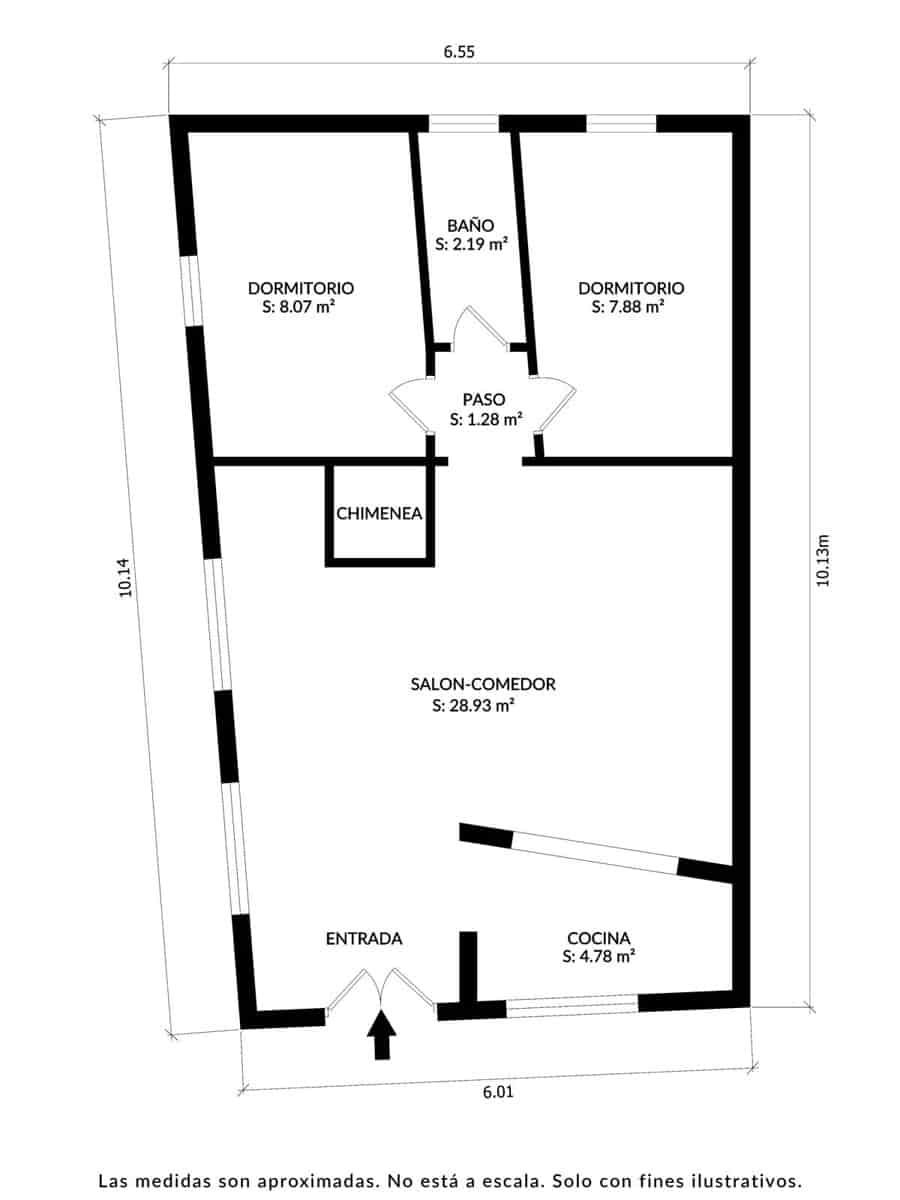 Finca/Casa Rural de 2 habitaciones en Iznate en venta con piscina garaje - 169.000 € (Ref: 10128416)