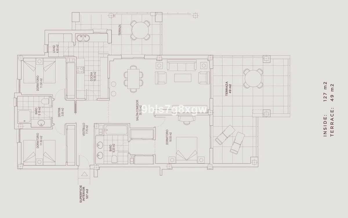 Apartamento de 3 habitaciones en Benahavís en venta con piscina garaje - 695.000 € (Ref: 10128455)