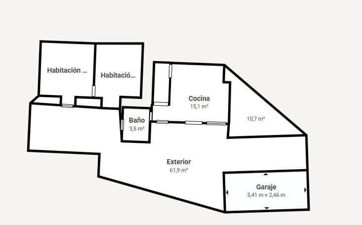 3 quarto Moradia para venda em Canillas de Aceituno com garagem - 195 000 € (Ref: 10128465)