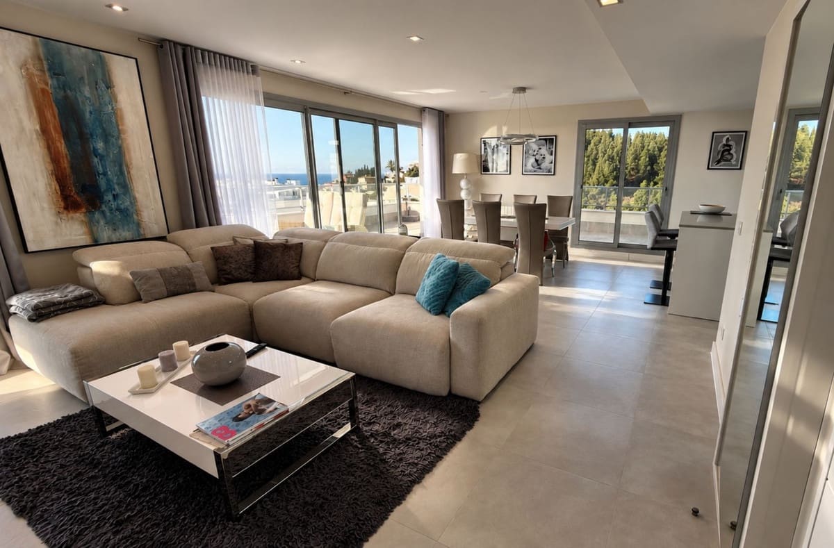 Apartamento de 3 habitaciones en Las Lagunas de Mijas en venta con piscina garaje - 1.170.000 € (Ref: 10128596)