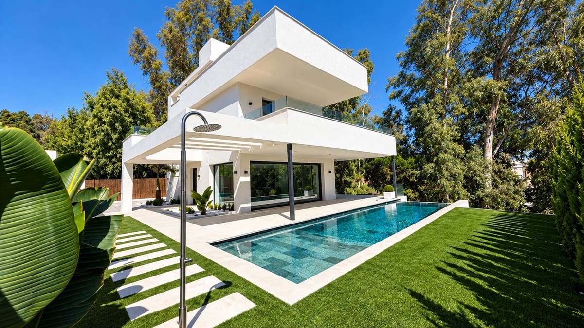 5 camera da letto Villa in vendita in Nueva Andalucia con piscina garage - 4.690.000 € (Rif: 10128607)