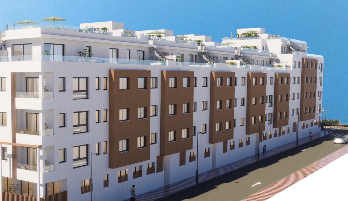 1 soveværelse Lejlighed til salg i Roquetas de Mar med swimmingpool garage - € 222.000 (Ref: 10128896)