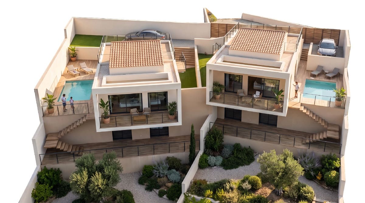 3 soveværelse Villa til salg i La Nucia med swimmingpool garage - € 590.000 (Ref: 10128930)
