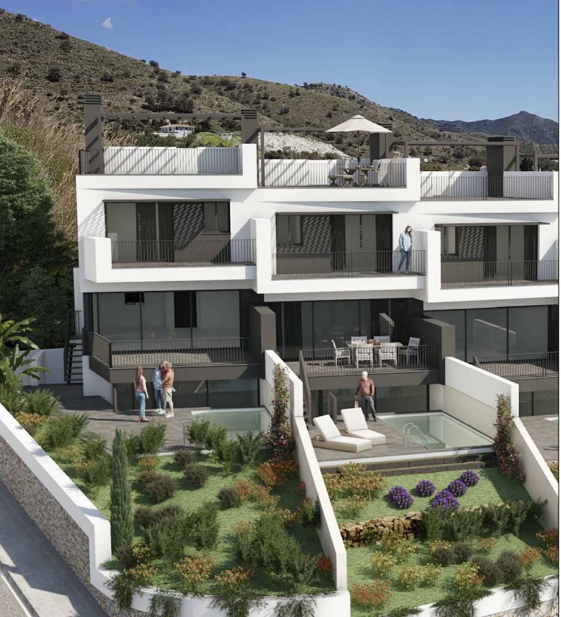 3 chambre Maison de Ville à vendre à Nerja avec piscine garage - 775 000 € (Ref: 10134308)