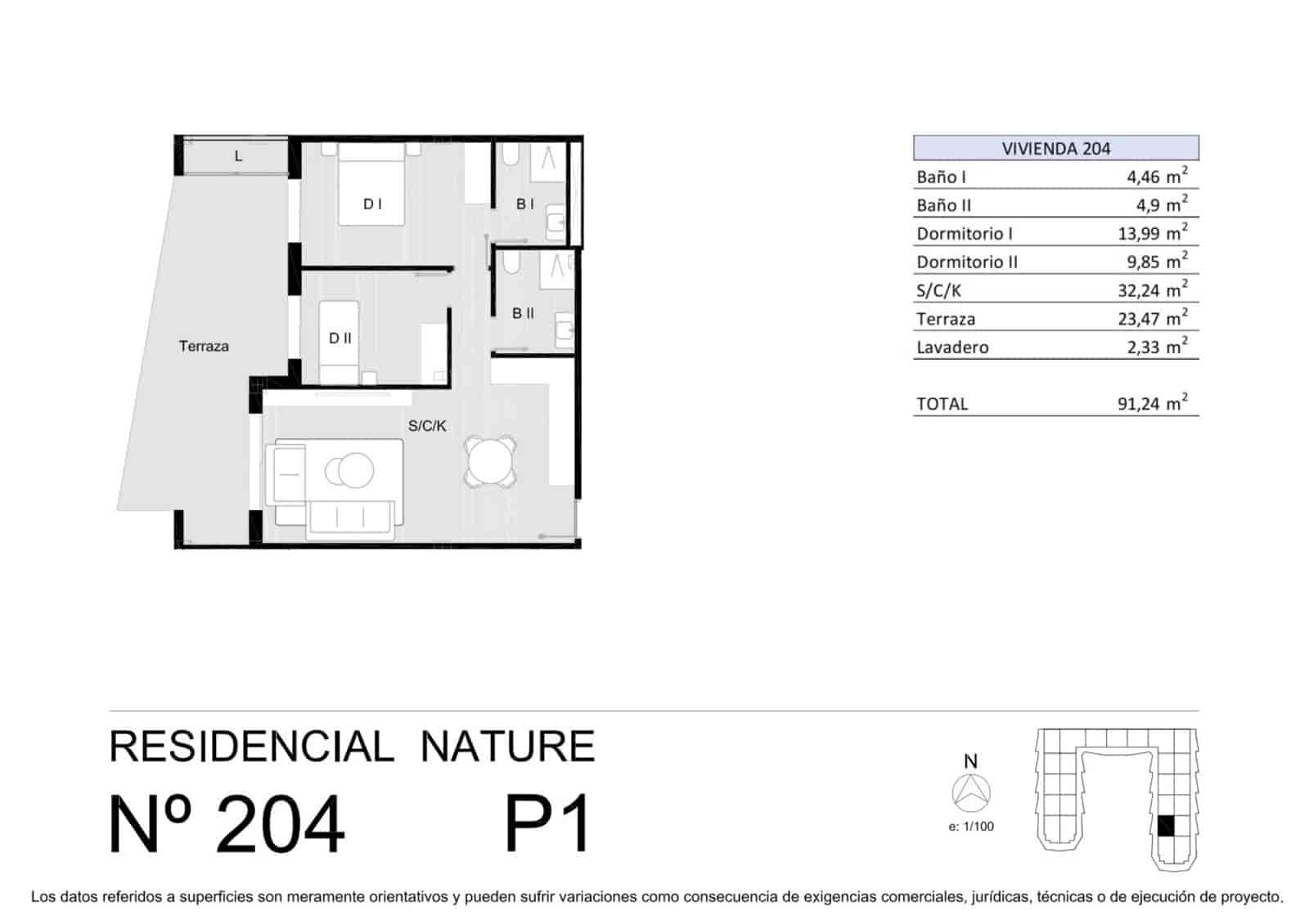 2 slaapkamer Appartement te koop in San Miguel de Salinas met zwembad garage - € 199.900 (Ref: 10136777)