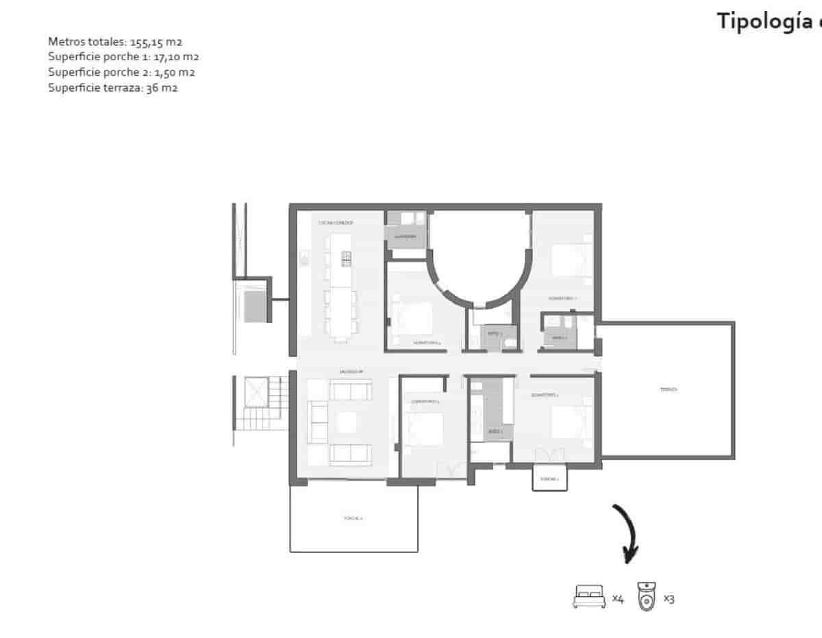4 slaapkamer Appartement te koop in Calvia met zwembad garage - € 1.626.450 (Ref: 10136912)