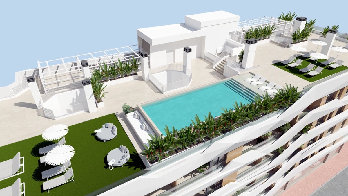 2 soveværelse Lejlighed til salg i Guardamar del Segura med swimmingpool garage - € 355.000 (Ref: 10137183)