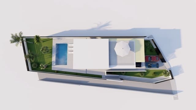 3 makuuhuone Huvila myytävänä paikassa Torrevieja mukana uima-altaan 
autotalli - 700 000 € (Ref: 10138438)