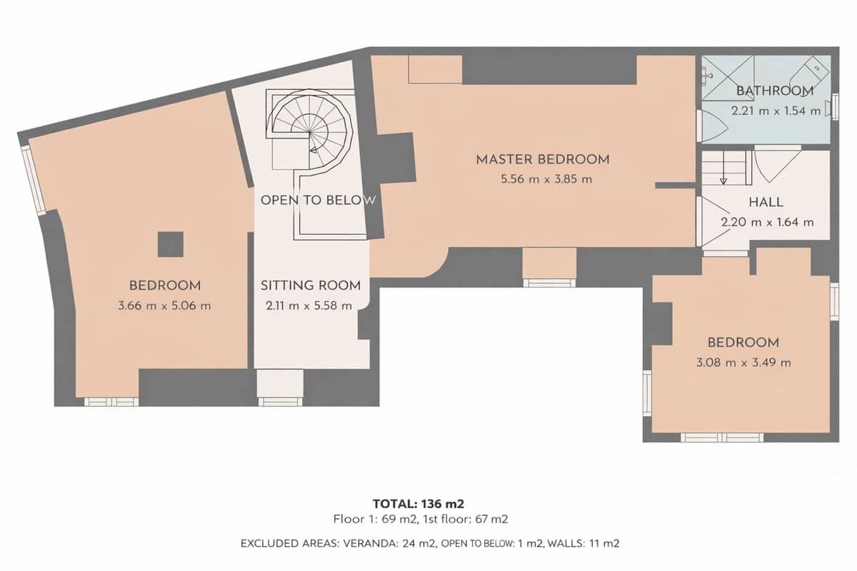 3 soveværelse Byhus til salg i Villanueva del Rosario - € 198.500 (Ref: 10140962)