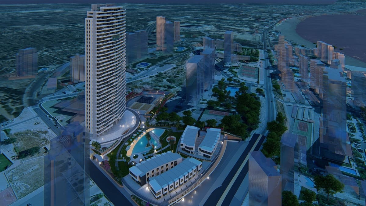 2 soveværelse Lejlighed til salg i Benidorm med swimmingpool garage - € 800.000 (Ref: 10141047)