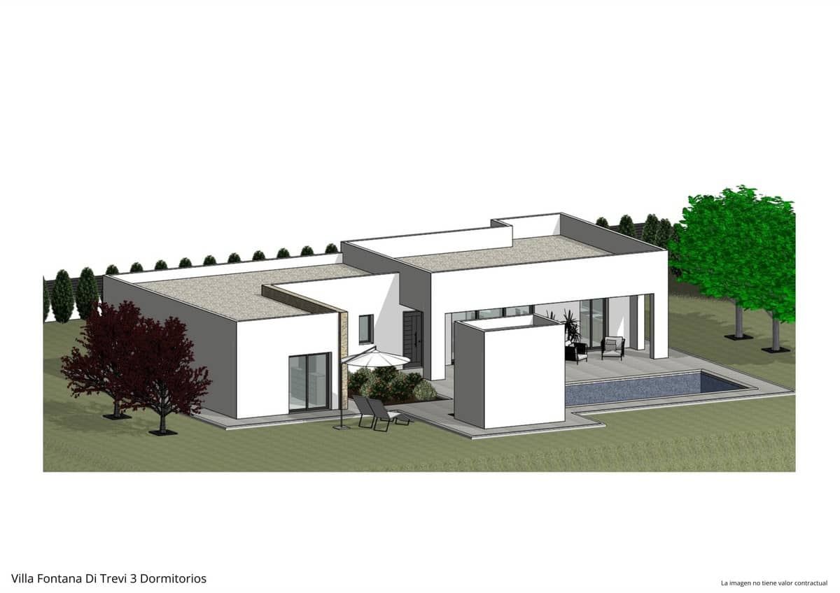 3 soverom Villa til salgs i Monovar / Monover med svømmebasseng garasje - € 490 000 (Ref: 10141135)
