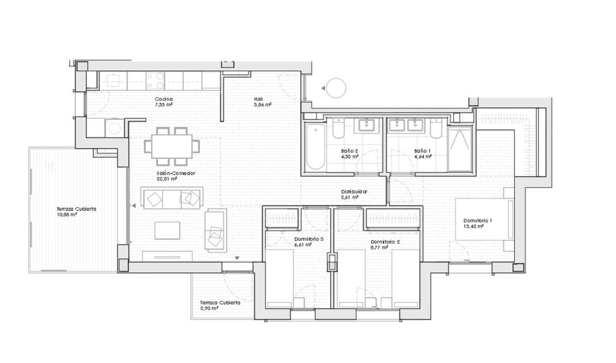 Apartamento de 3 habitaciones en Estepona en venta con piscina garaje - 649.000 € (Ref: 10142171)