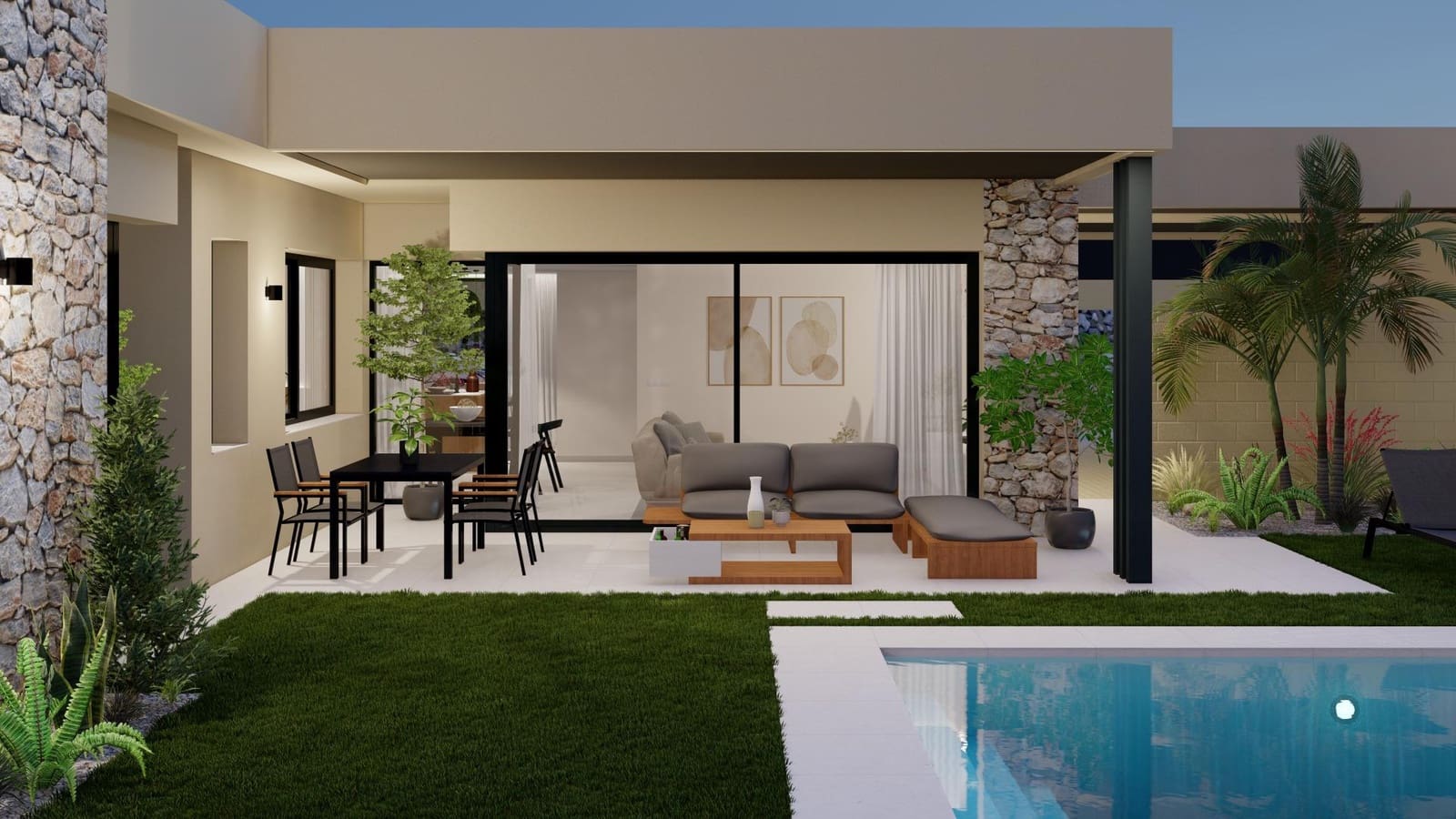 3 soverom Villa til salgs i Banos y Mendigo med svømmebasseng - € 479 000 (Ref: 10142842)
