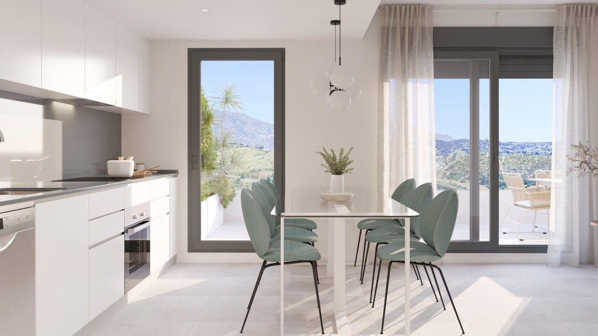 2 Zimmer Apartment zu verkaufen in La Cala de Mijas mit Pool Garage - 361.000 € (Ref: 10143362)