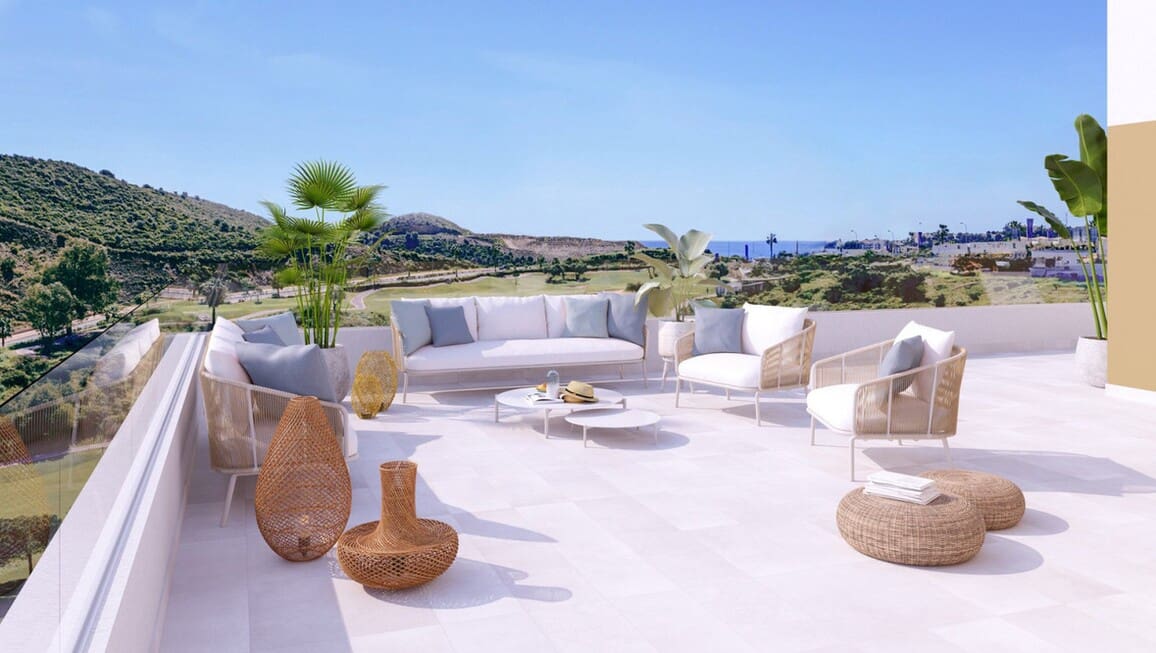 2 Zimmer Apartment zu verkaufen in La Cala de Mijas mit Pool Garage - 361.000 € (Ref: 10143362)