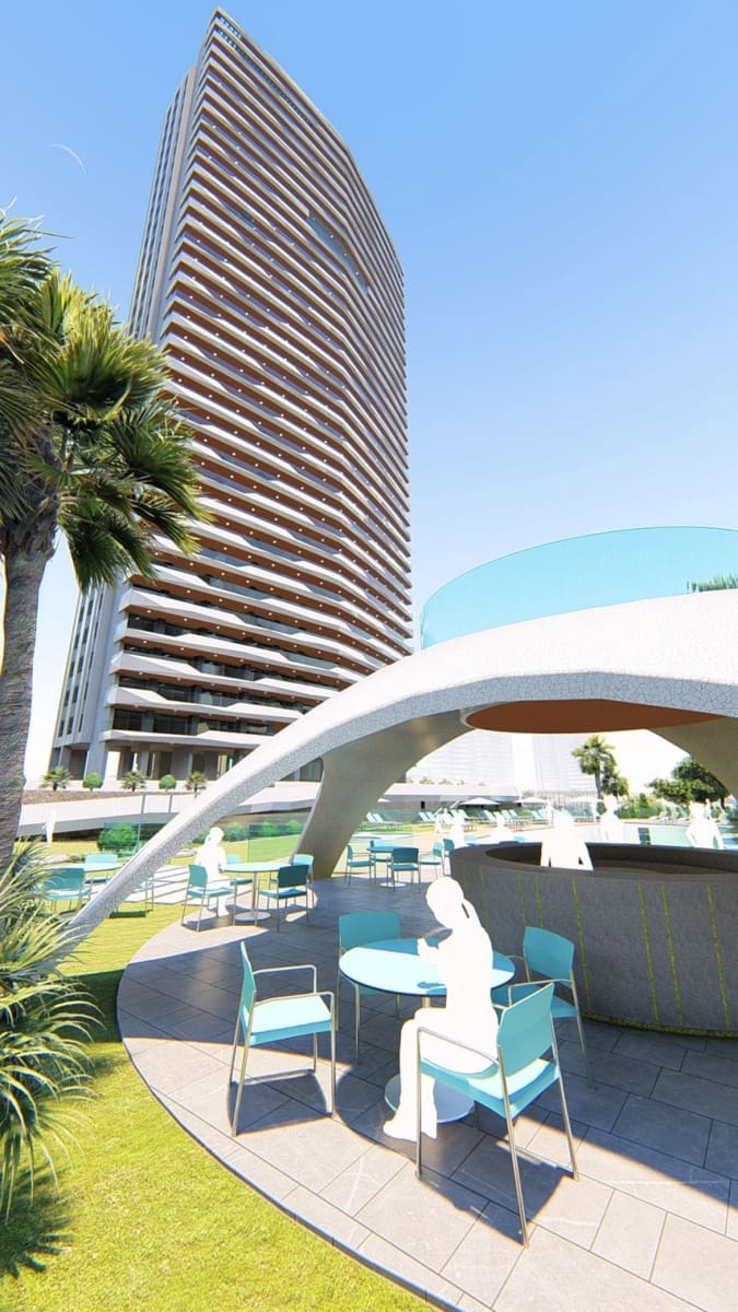 2 sypialnia Apartament na sprzedaż w Benidorm z basenem garażem - 800 000 € (Ref: 10143540)