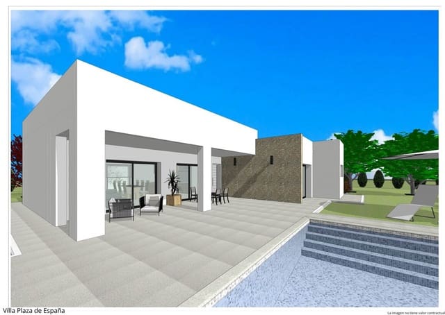 3 sypialnia Willa na sprzedaż w Monóvar / Monóver z basenem garażem - 402 000 € (Ref: 10143611)