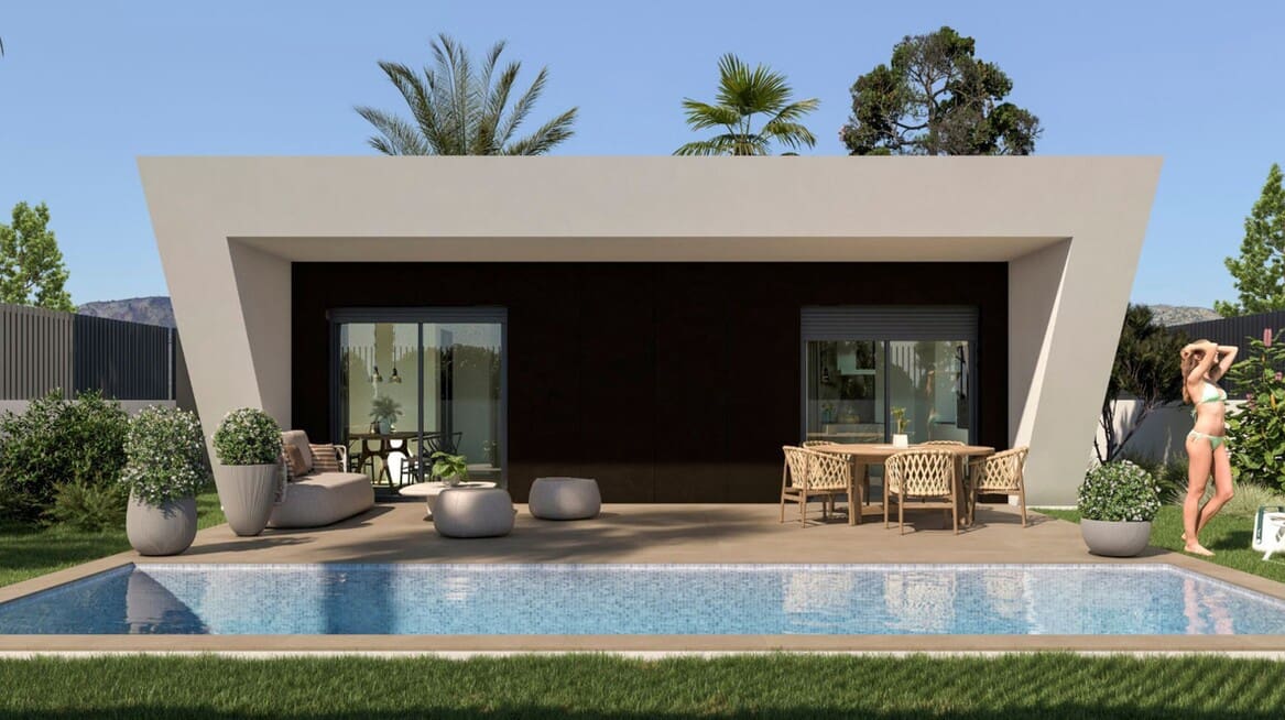 3 bedroom Villa for sale in Monforte del Cid with pool garage - € 499,900 (Ref: 10143674)