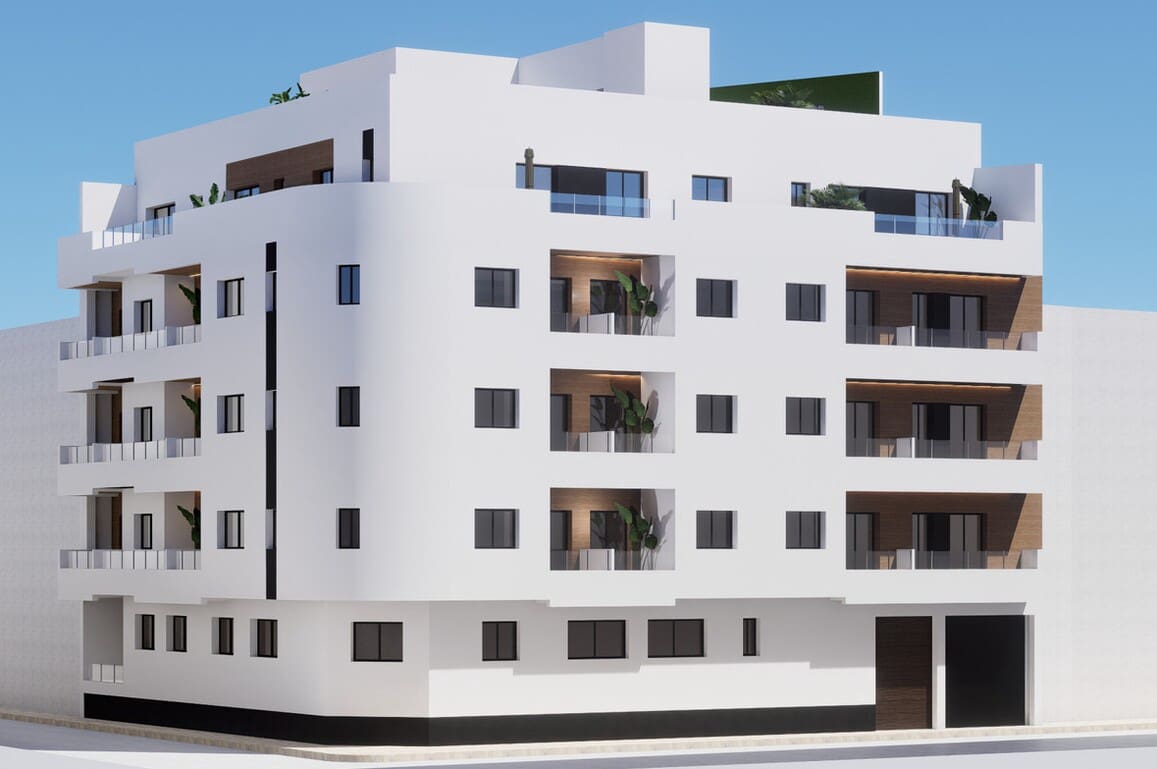 2 soveværelse Lejlighed til salg i Torrevieja med garage - € 225.000 (Ref: 10143916)