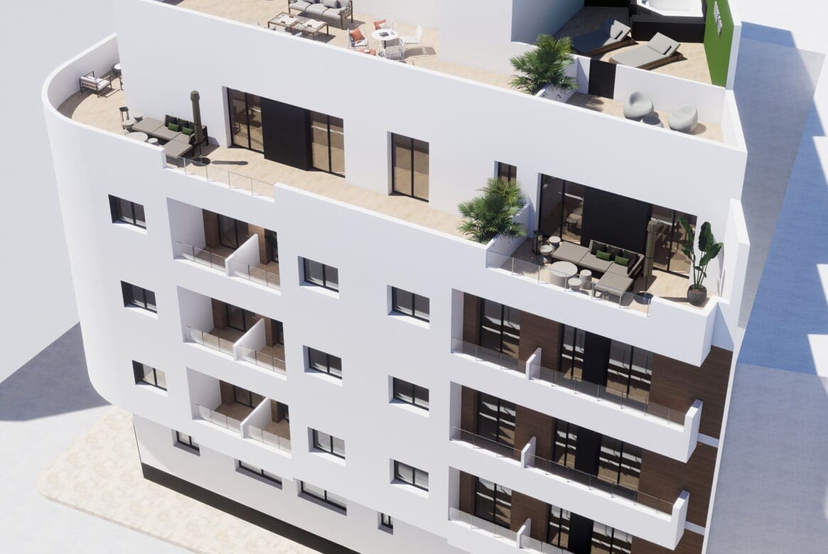 2 soveværelse Lejlighed til salg i Torrevieja med garage - € 225.000 (Ref: 10143916)