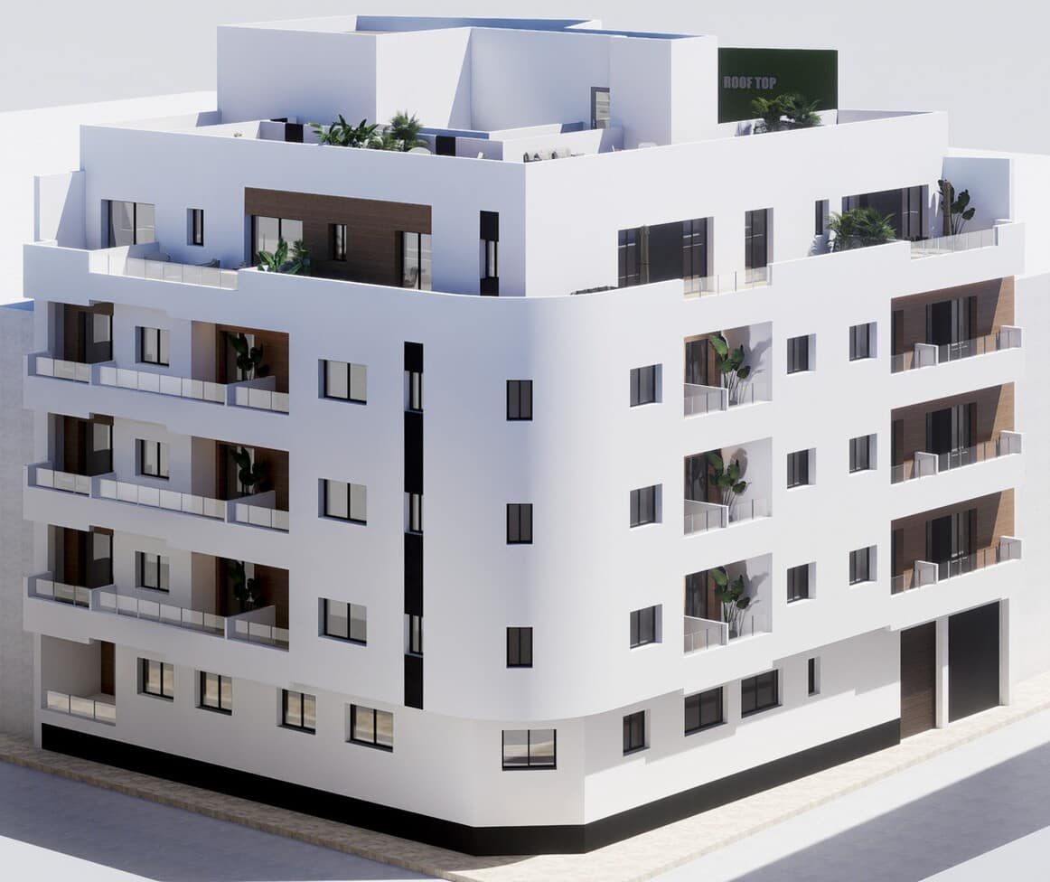 2 soveværelse Lejlighed til salg i Torrevieja med garage - € 225.000 (Ref: 10143916)