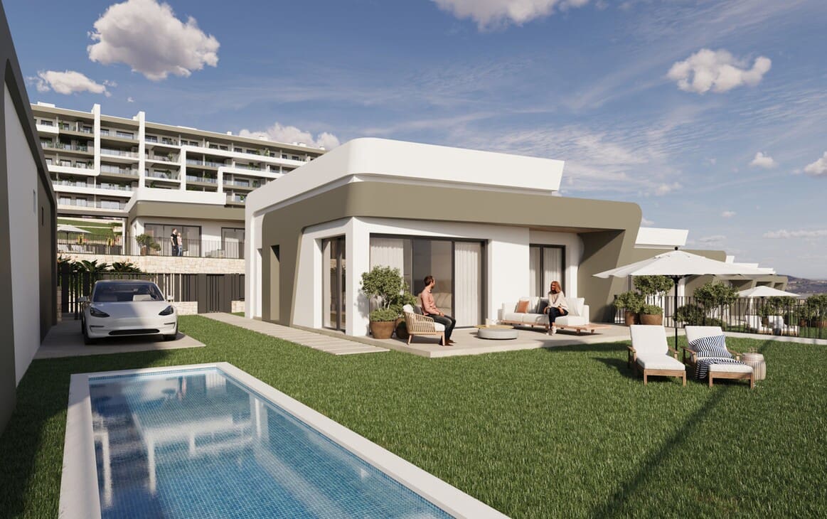 3 soverom Villa til salgs i Alicante by med svømmebasseng garasje - € 550 000 (Ref: 10143926)