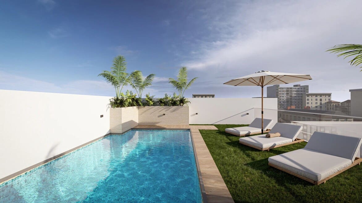 Leilighet til salgs i Torrevieja med svømmebasseng garasje - € 120 000 (Ref: 10144100)
