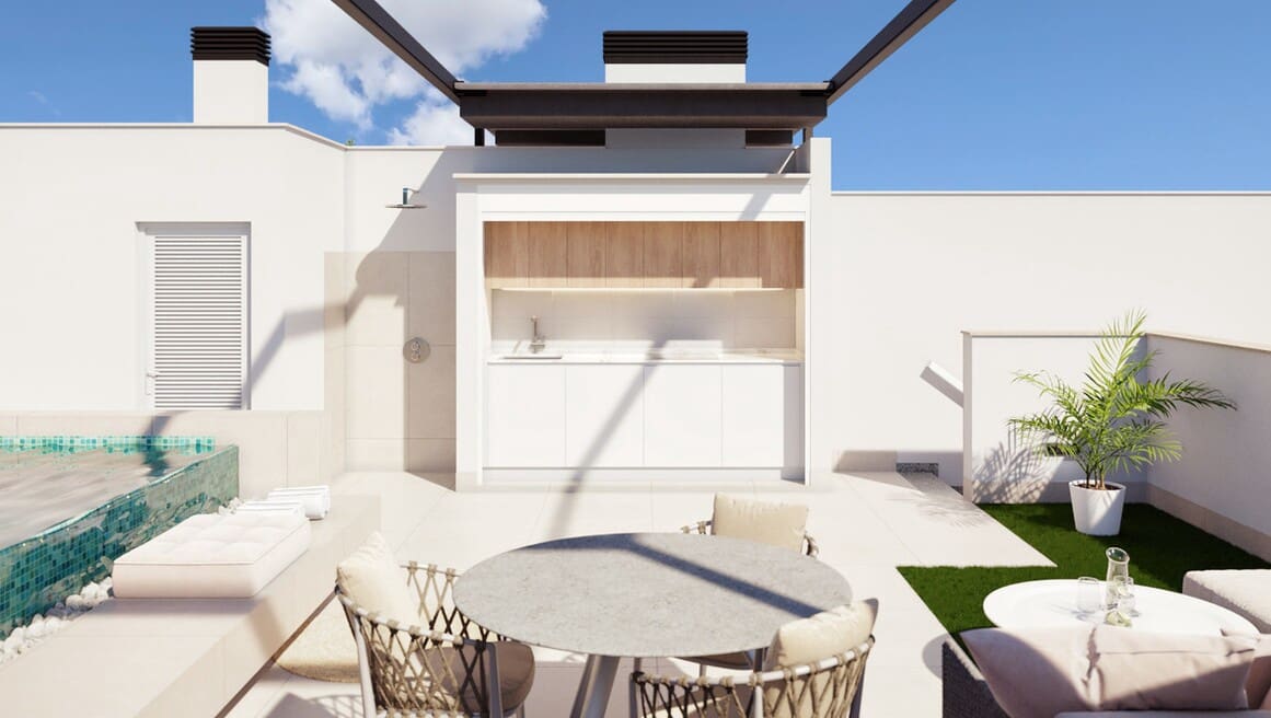 3 chambre Appartement à vendre à Pilar de la Horadada avec piscine garage - 434 000 € (Ref: 10144186)