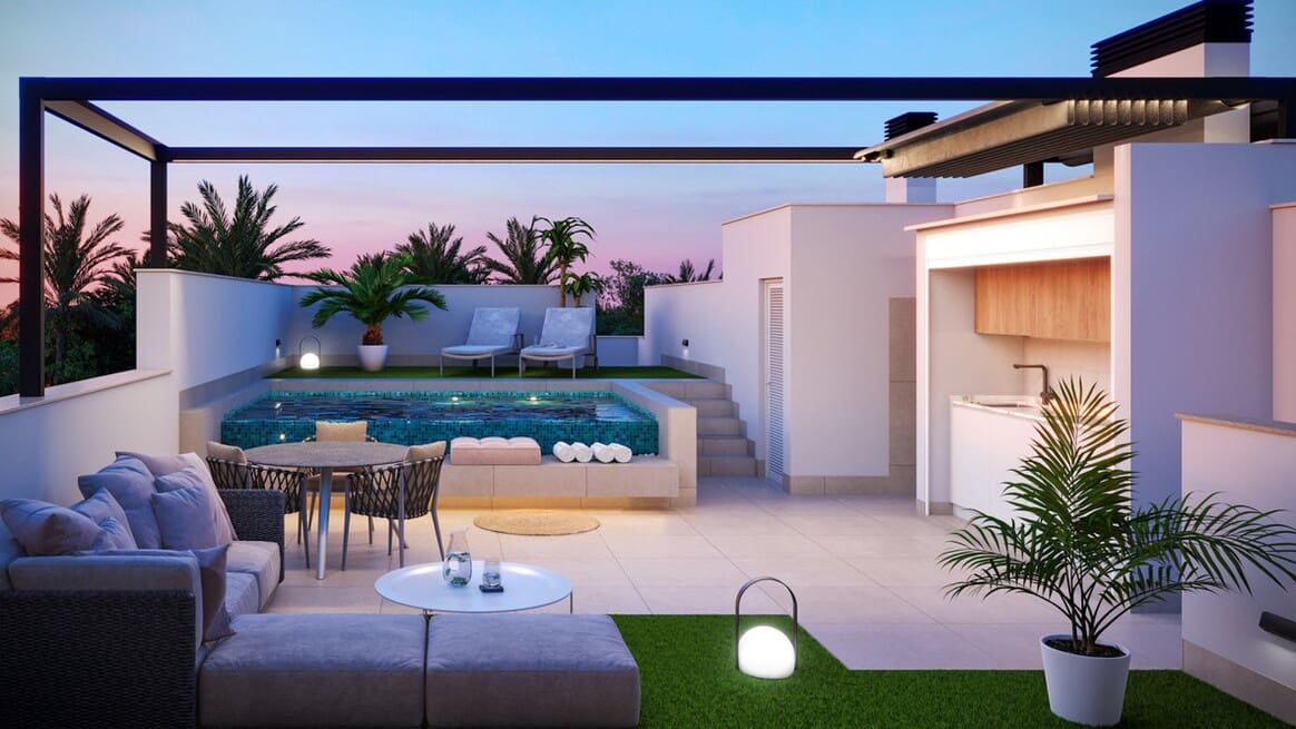3 chambre Appartement à vendre à Pilar de la Horadada avec piscine garage - 434 000 € (Ref: 10144186)