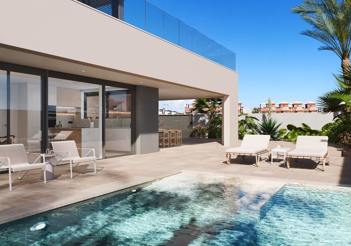 Chalet de 5 habitaciones en Pilar de la Horadada en venta con piscina garaje - 3.600.000 € (Ref: 10144372)
